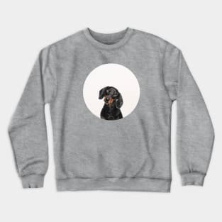 Dachsy the Dachshound Dog Crewneck Sweatshirt